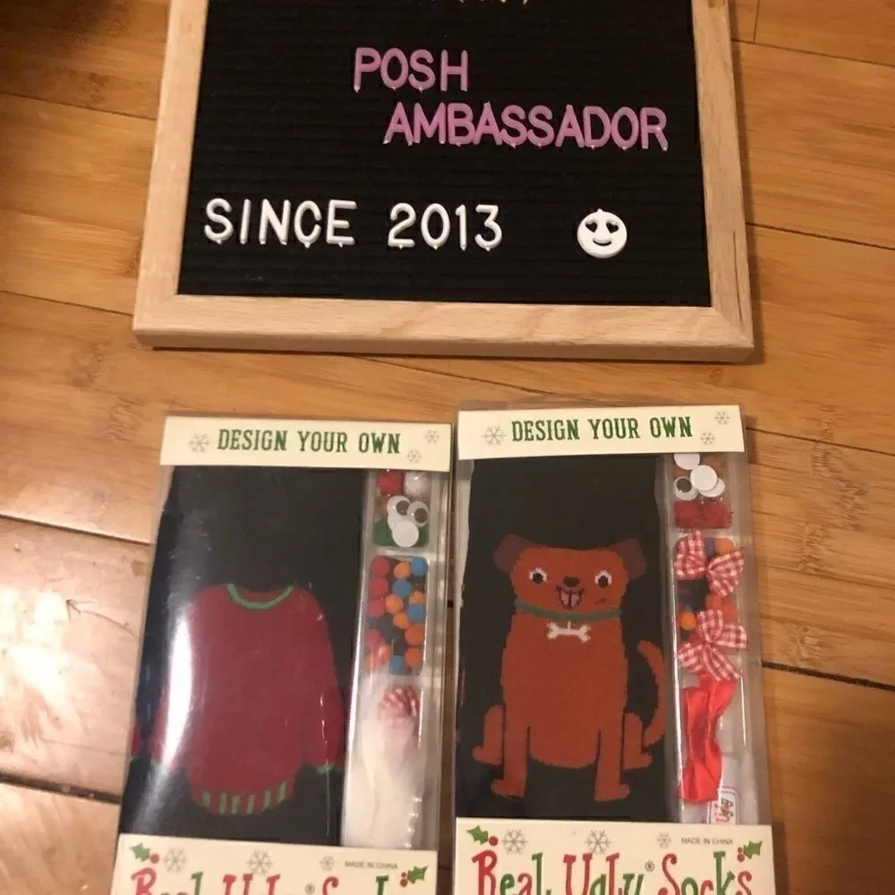 [ ugly sox] create your own perfect socks bnib